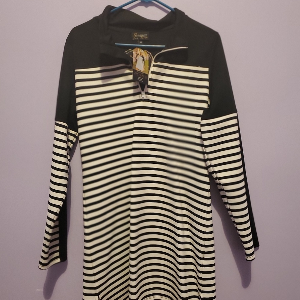 Game day zip golf dress